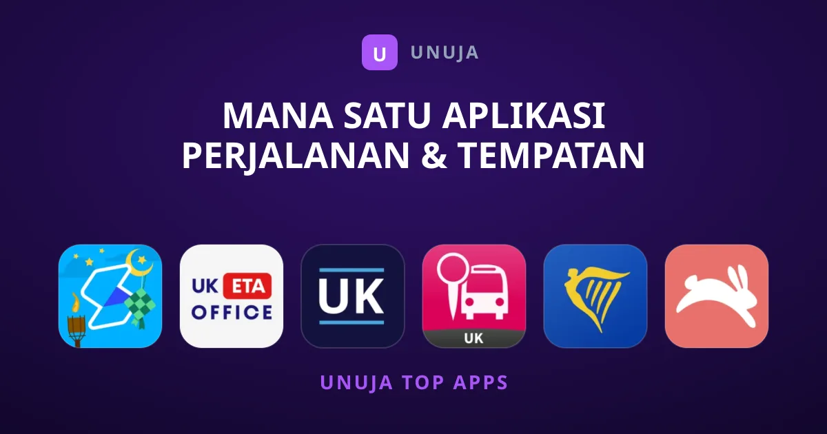 Mana Satu Aplikasi Perjalanan & Tempatan Paling Popular?