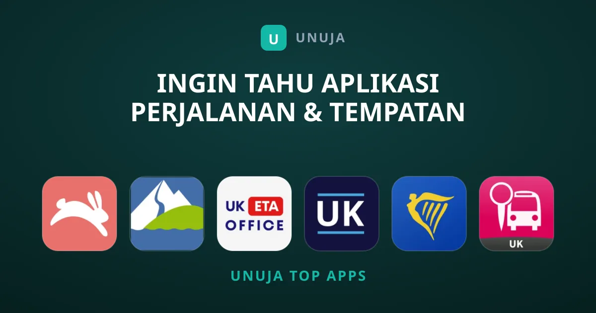 Ingin Tahu Aplikasi Perjalanan & Tempatan Paling Trending?